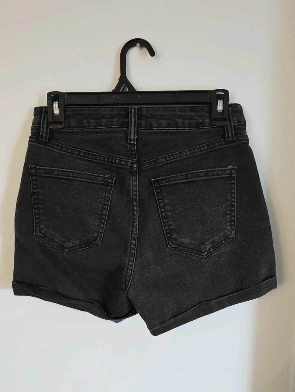 No Boundaries Black Denim Shorts